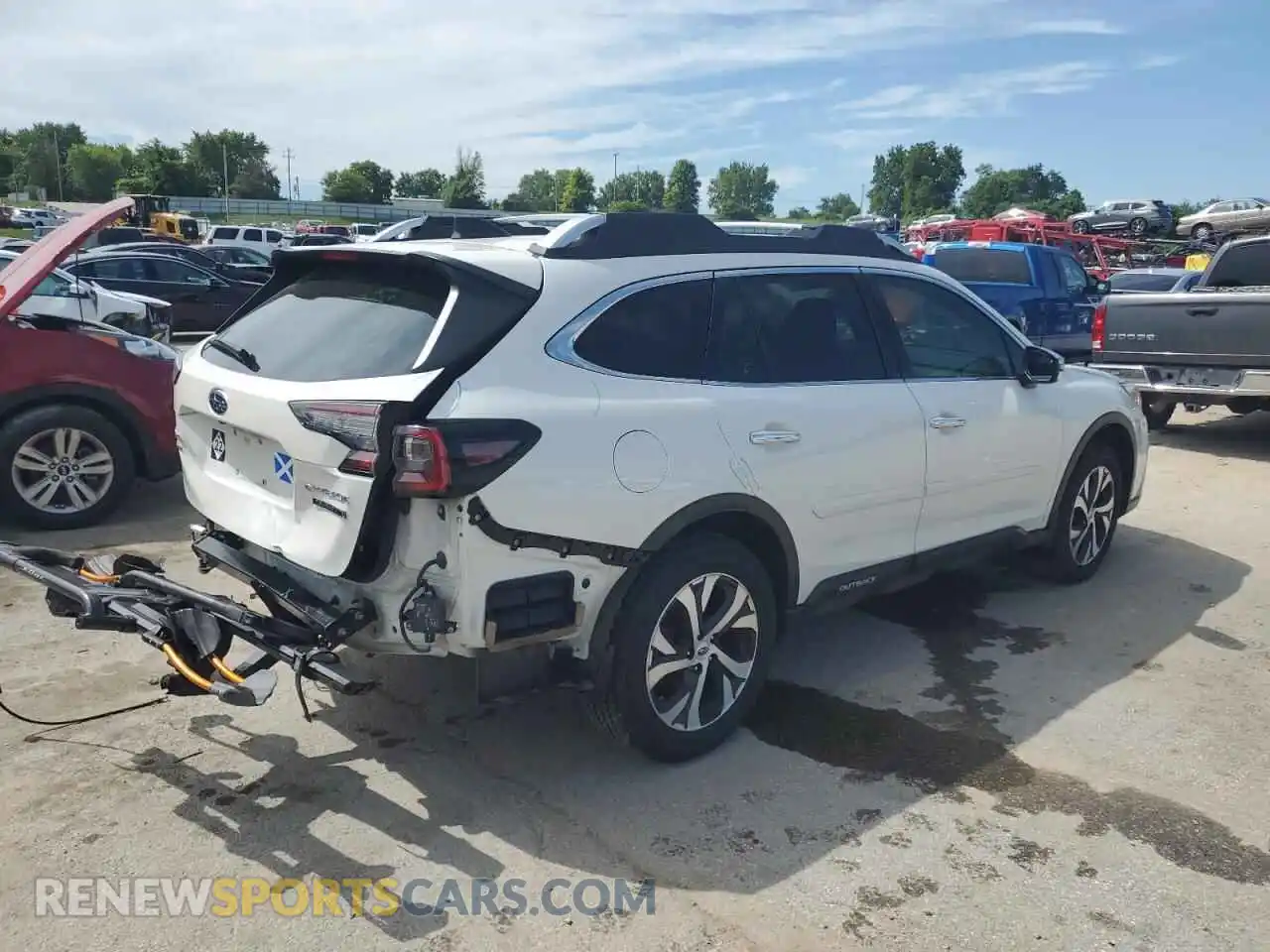 3 Photograph of a damaged car 4S4BTGPD4M3161954 SUBARU OUTBACK 2021