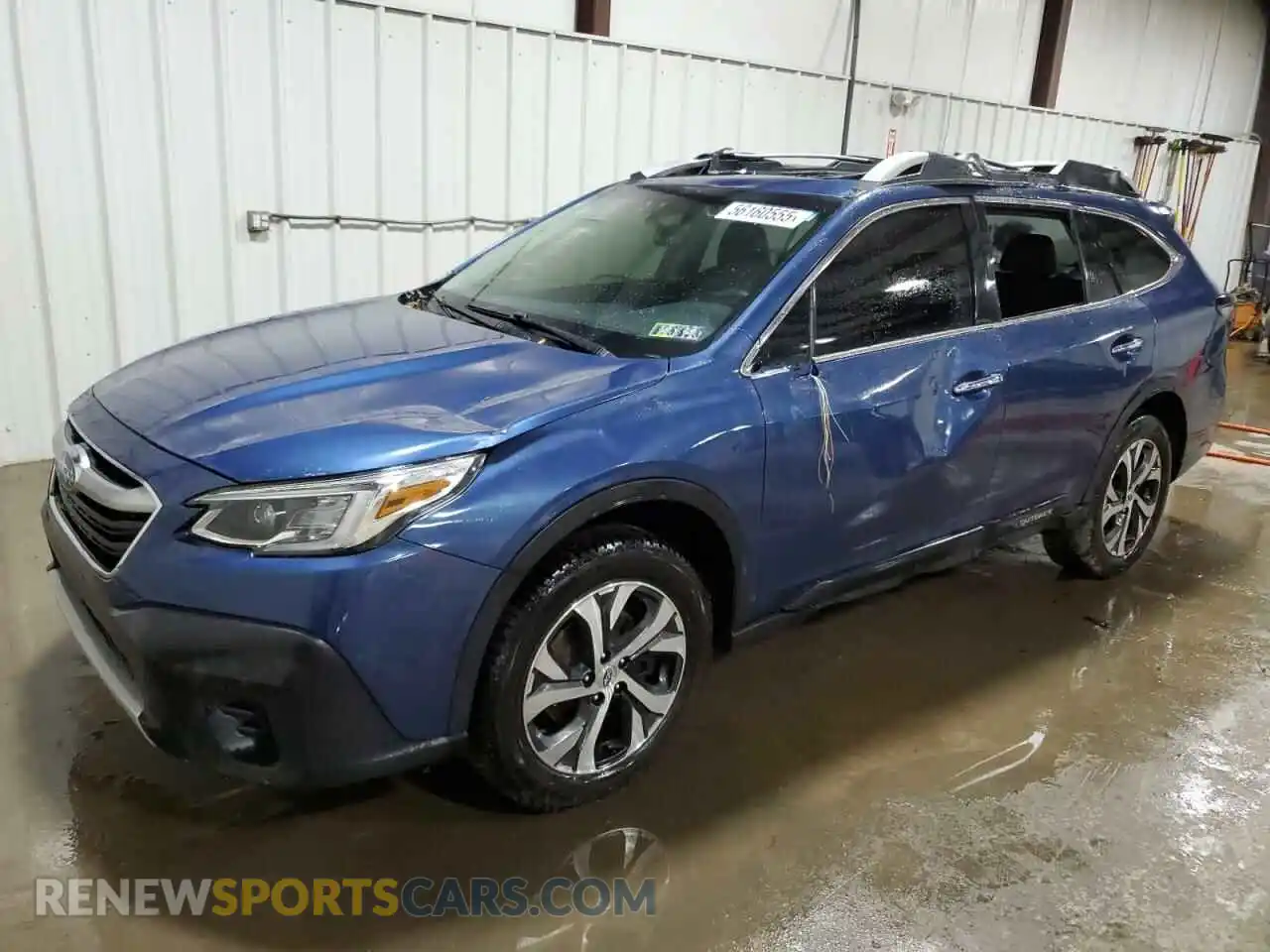 1 Photograph of a damaged car 4S4BTGPD4M3169293 SUBARU OUTBACK 2021