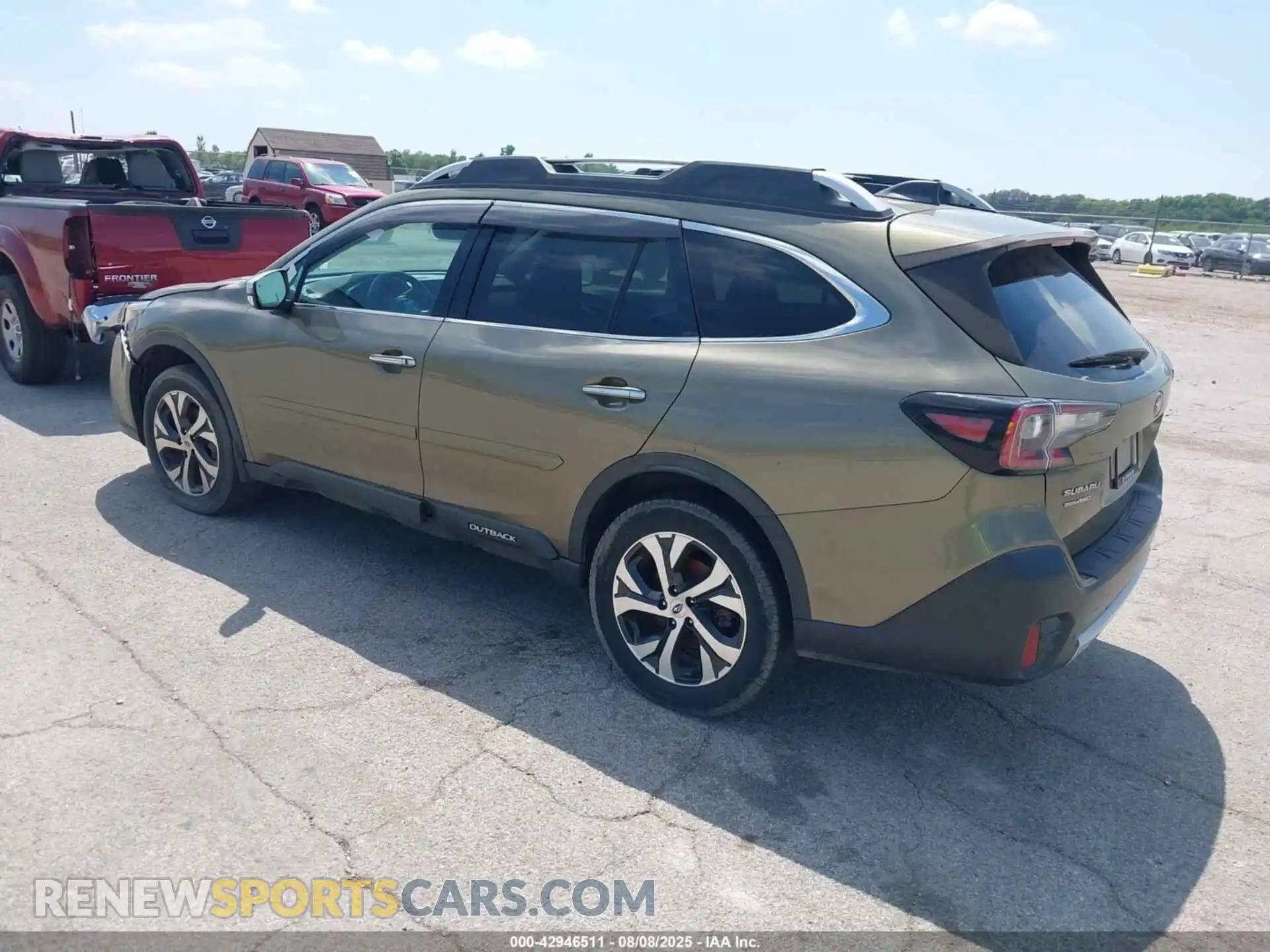 3 Photograph of a damaged car 4S4BTGPD5M3104078 SUBARU OUTBACK 2021