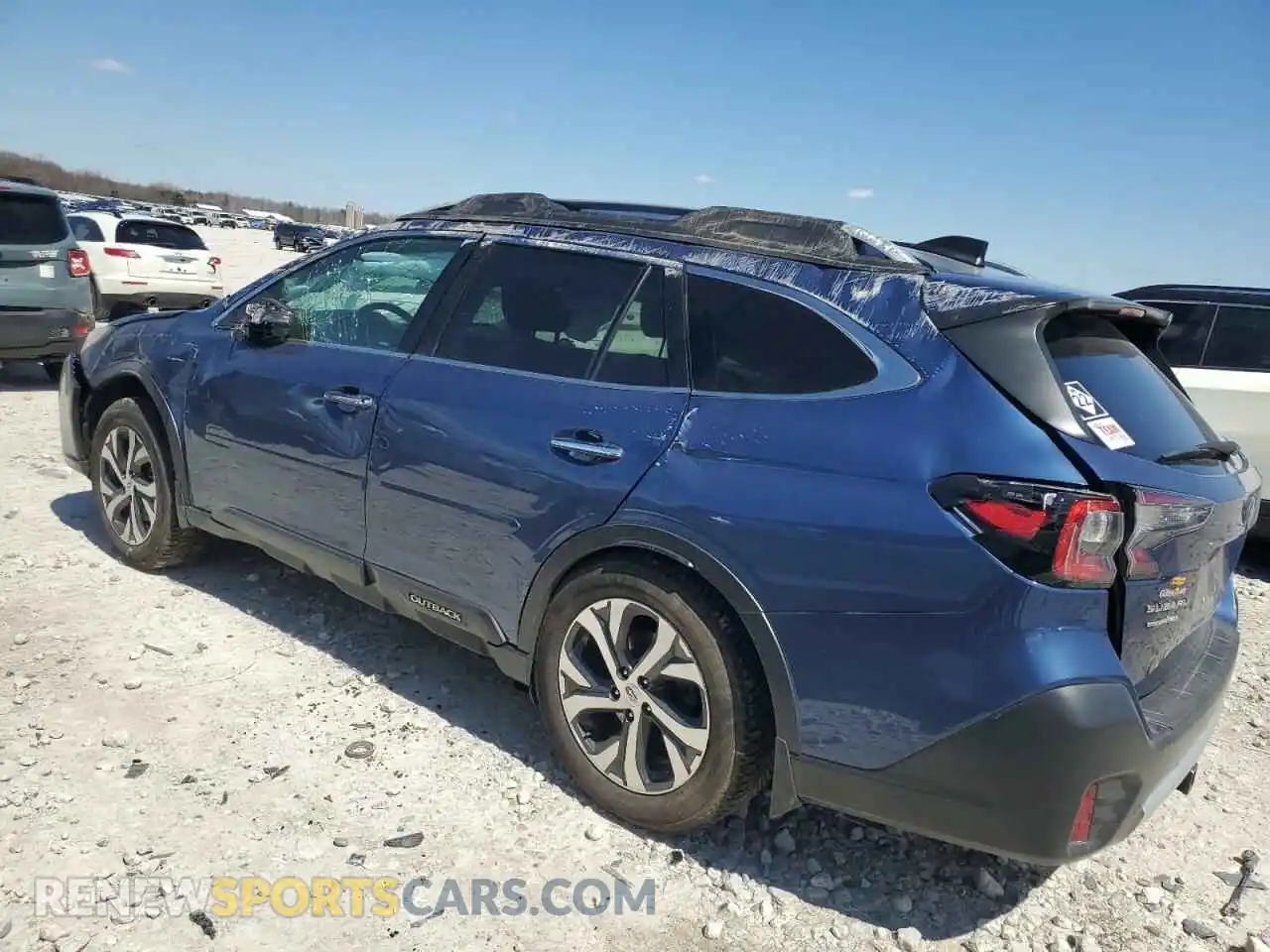 2 Photograph of a damaged car 4S4BTGPD5M3108812 SUBARU OUTBACK 2021