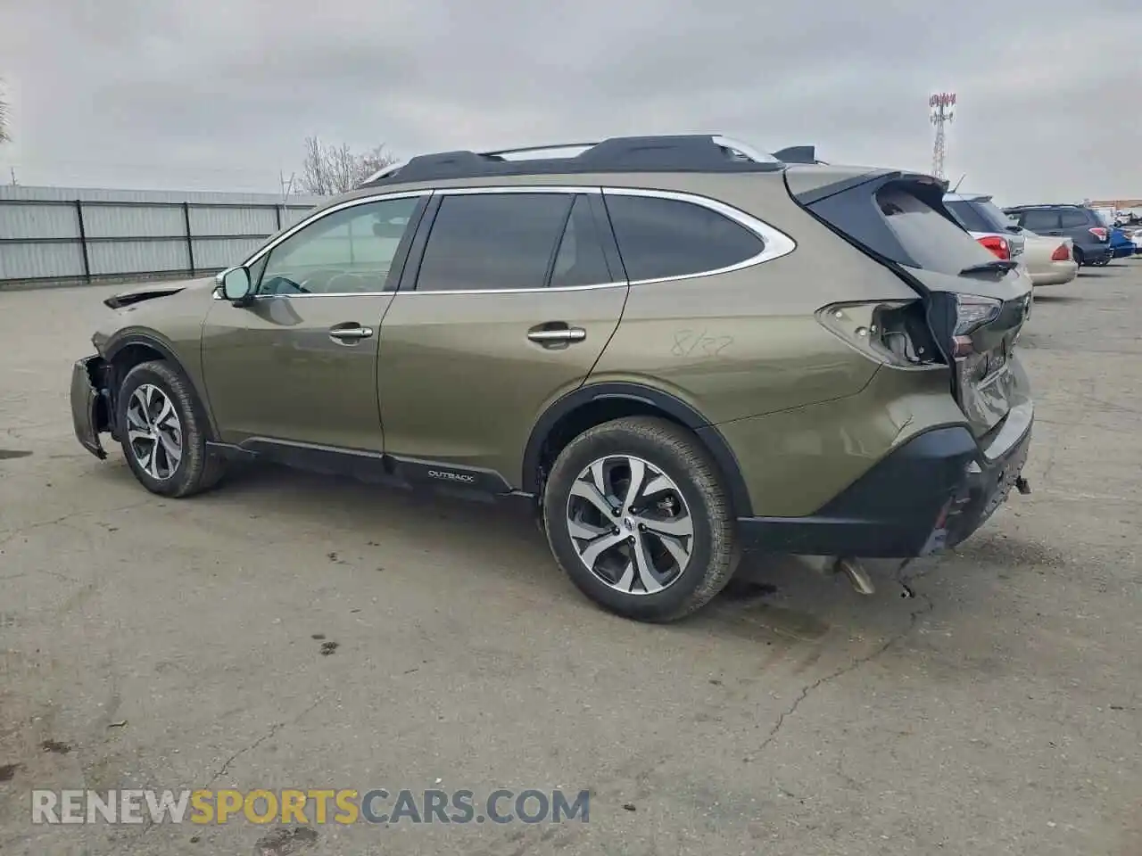 2 Photograph of a damaged car 4S4BTGPD5M3204598 SUBARU OUTBACK 2021
