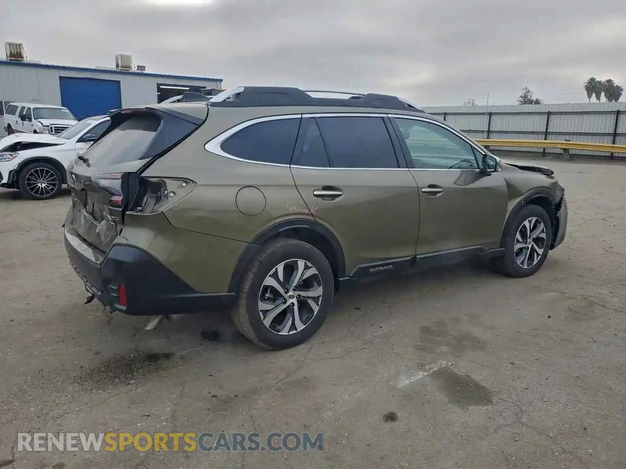 3 Photograph of a damaged car 4S4BTGPD5M3204598 SUBARU OUTBACK 2021