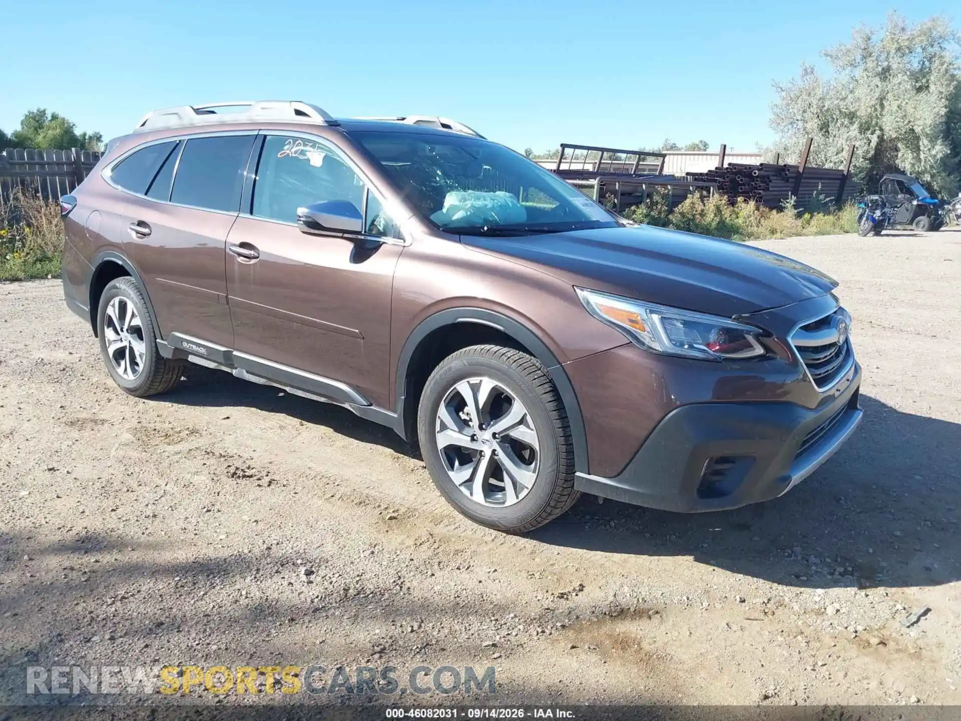 1 Photograph of a damaged car 4S4BTGPD6M3214590 SUBARU OUTBACK 2021