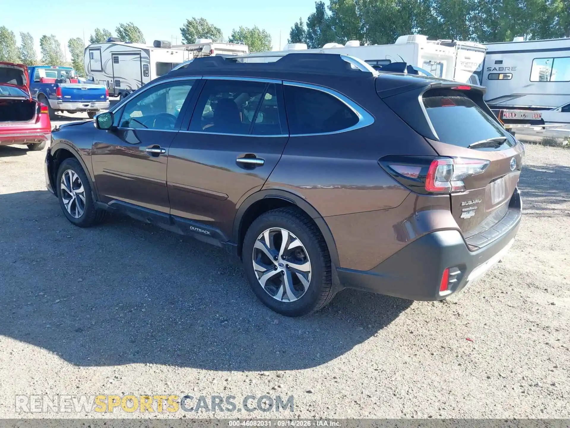 3 Photograph of a damaged car 4S4BTGPD6M3214590 SUBARU OUTBACK 2021