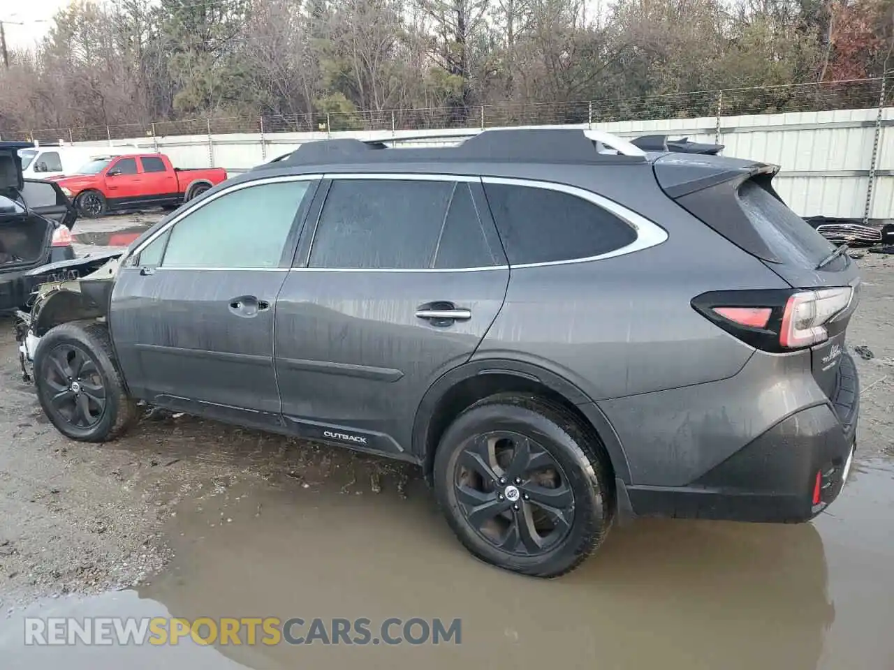 2 Photograph of a damaged car 4S4BTGPD7M3122534 SUBARU OUTBACK 2021