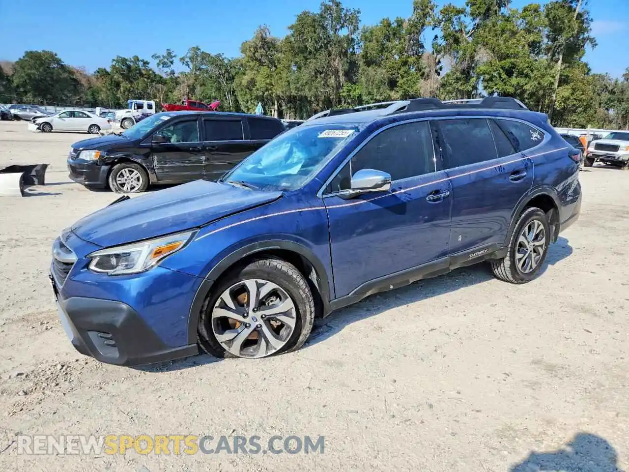 1 Photograph of a damaged car 4S4BTGPD7M3123988 SUBARU OUTBACK 2021