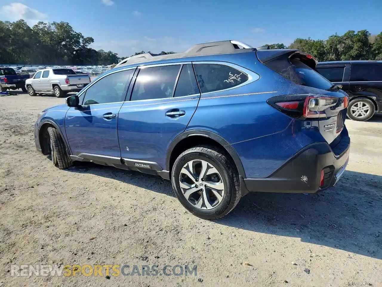 2 Photograph of a damaged car 4S4BTGPD7M3123988 SUBARU OUTBACK 2021