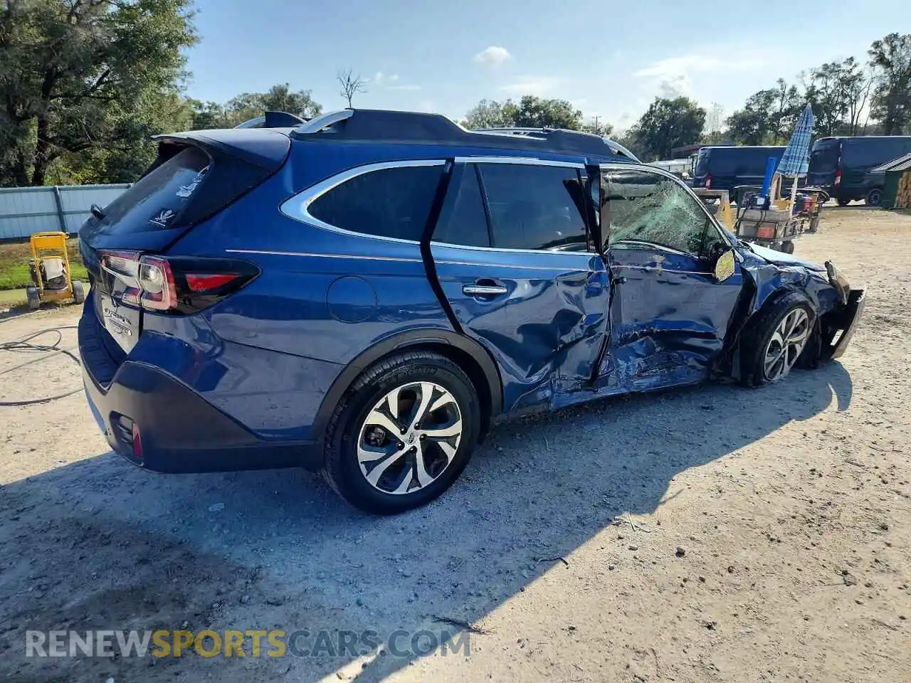 3 Photograph of a damaged car 4S4BTGPD7M3123988 SUBARU OUTBACK 2021