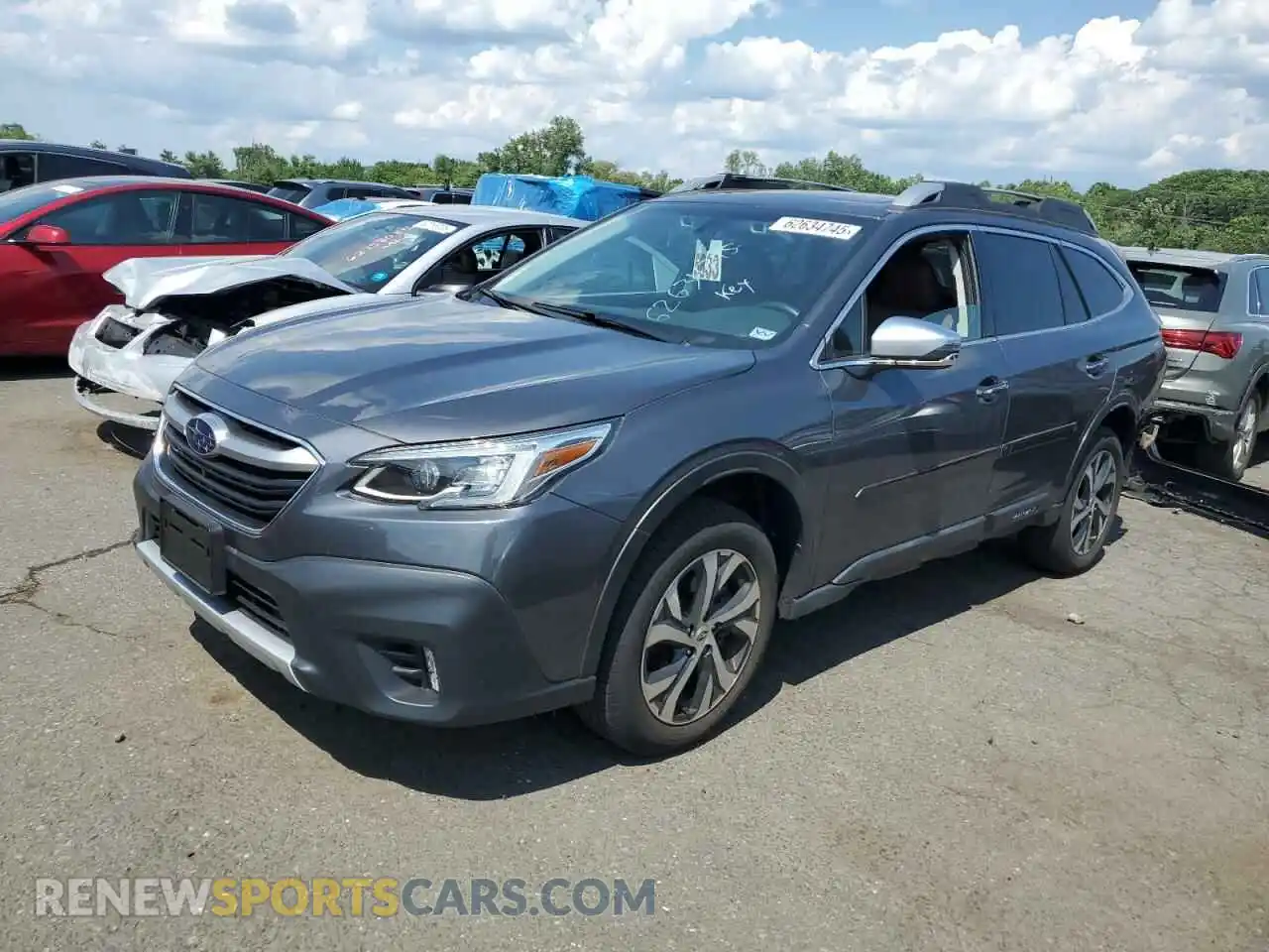 1 fotografías del automóvil dañado 4S4BTGPDXM3156368 SUBARU OUTBACK 2021