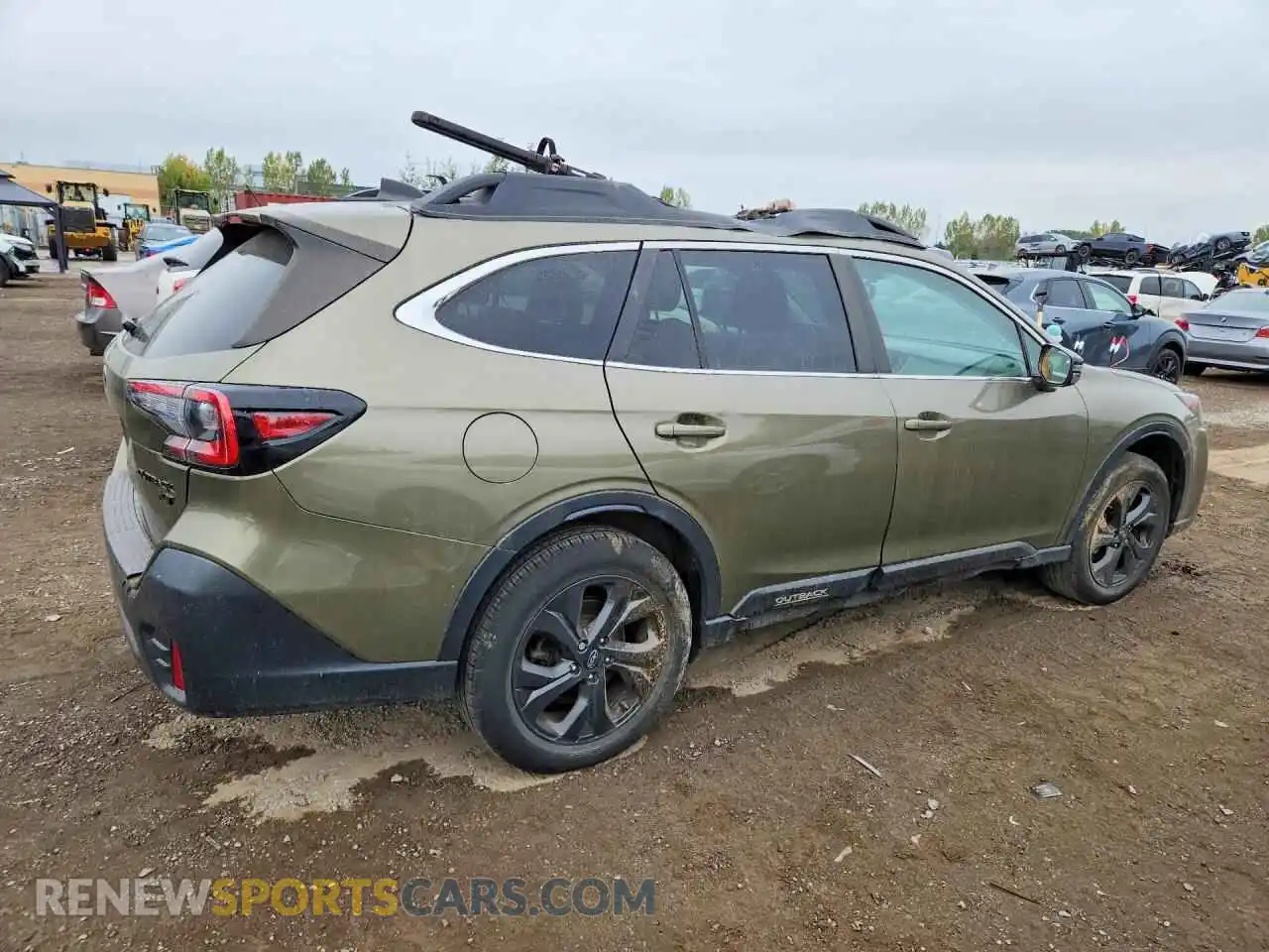 3 Photograph of a damaged car 4S4BTHKD0M3191689 SUBARU OUTBACK 2021