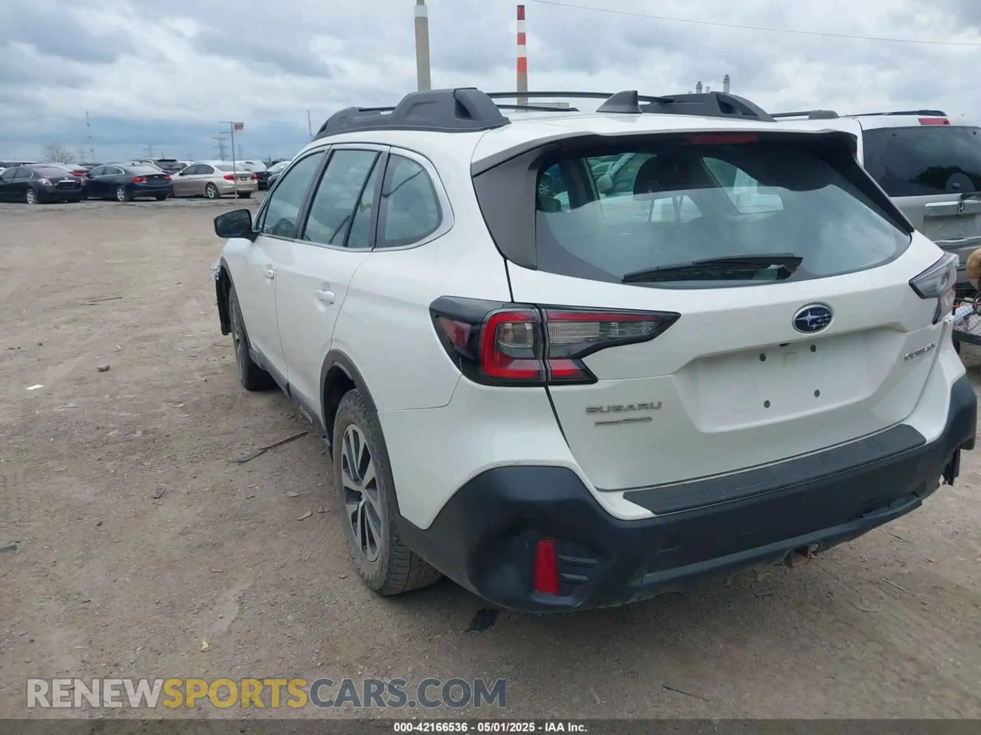 3 Фотография поврежденного автомобиля 4S4BTAAC2N3228081 SUBARU OUTBACK 2022