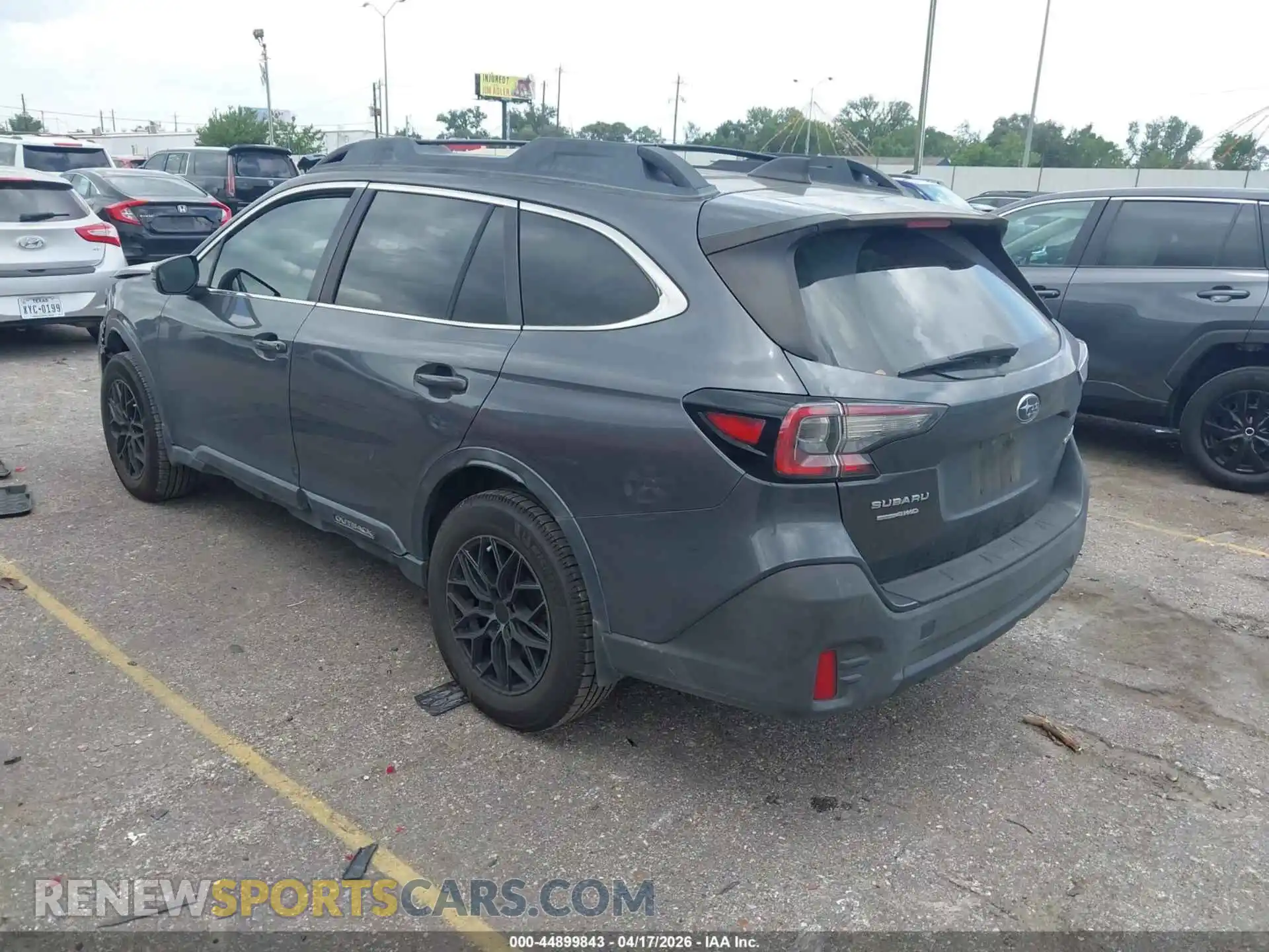 3 Photograph of a damaged car 4S4BTACC0N3110334 SUBARU OUTBACK 2022