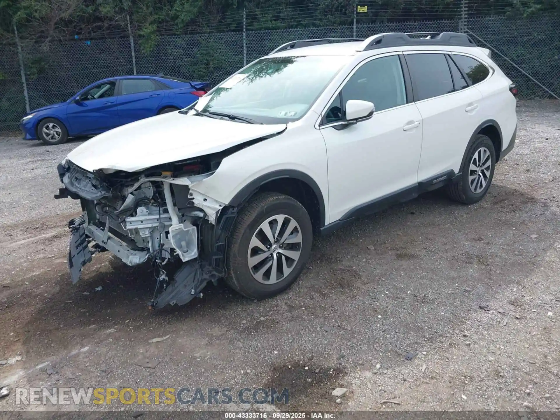2 Photograph of a damaged car 4S4BTACC2N3155257 SUBARU OUTBACK 2022
