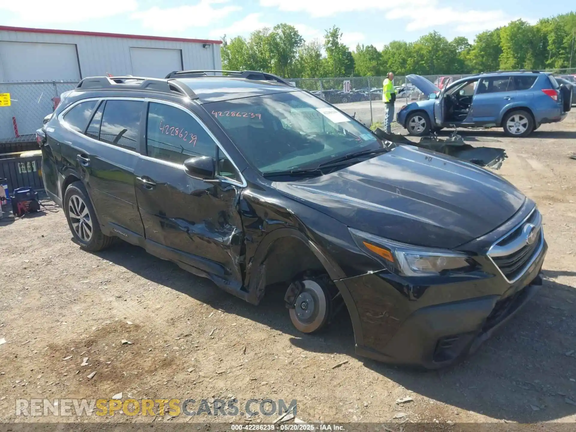 1 Photograph of a damaged car 4S4BTACC2N3259098 SUBARU OUTBACK 2022