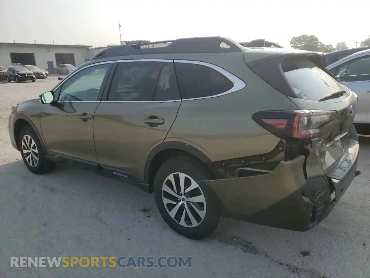 2 Photograph of a damaged car 4S4BTACC3N3283104 SUBARU OUTBACK 2022