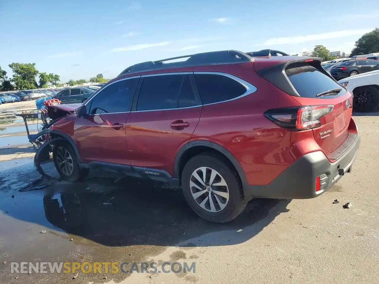 2 Photograph of a damaged car 4S4BTACC4N3111809 SUBARU OUTBACK 2022
