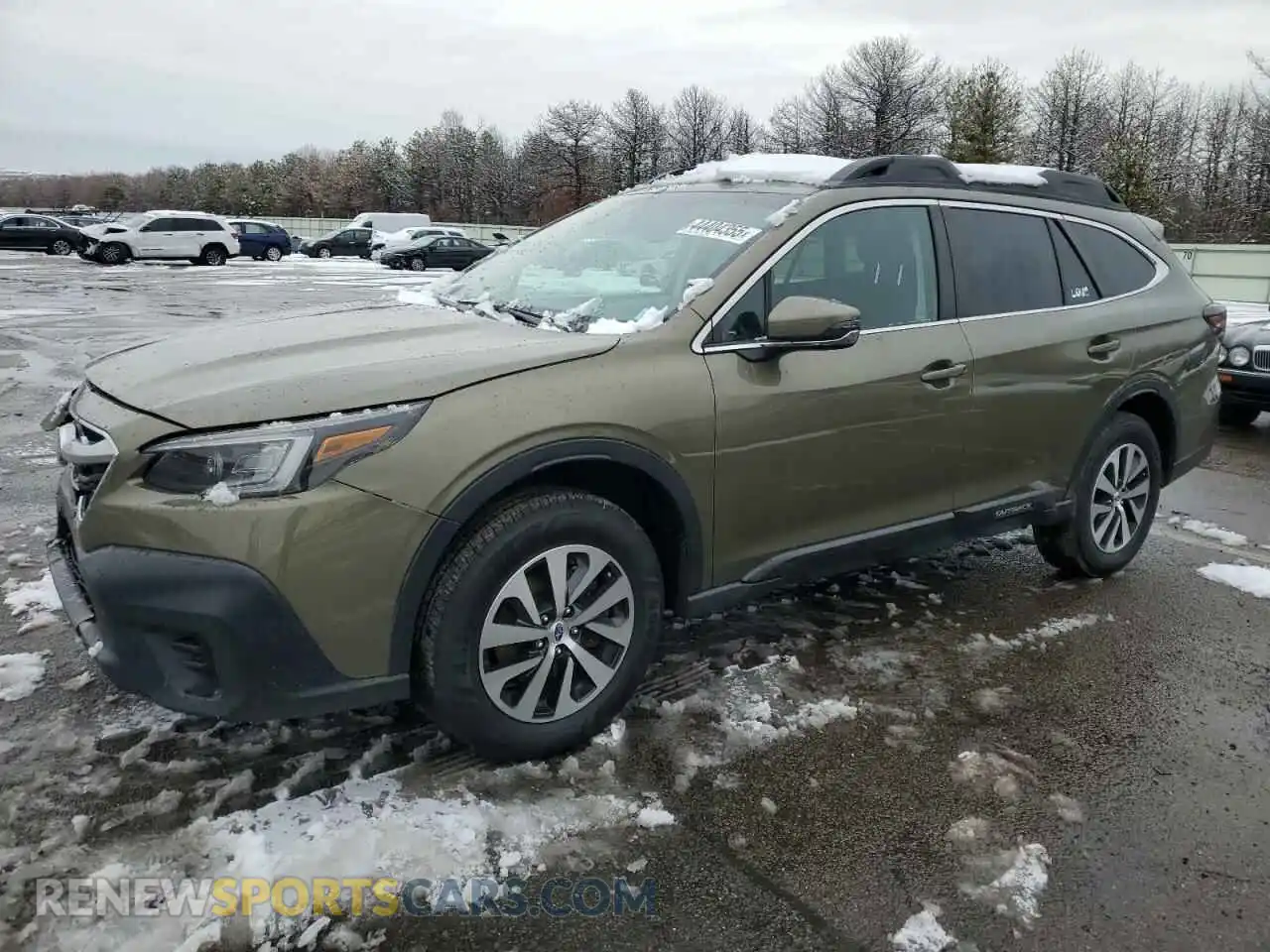 1 Photograph of a damaged car 4S4BTACC4N3152098 SUBARU OUTBACK 2022