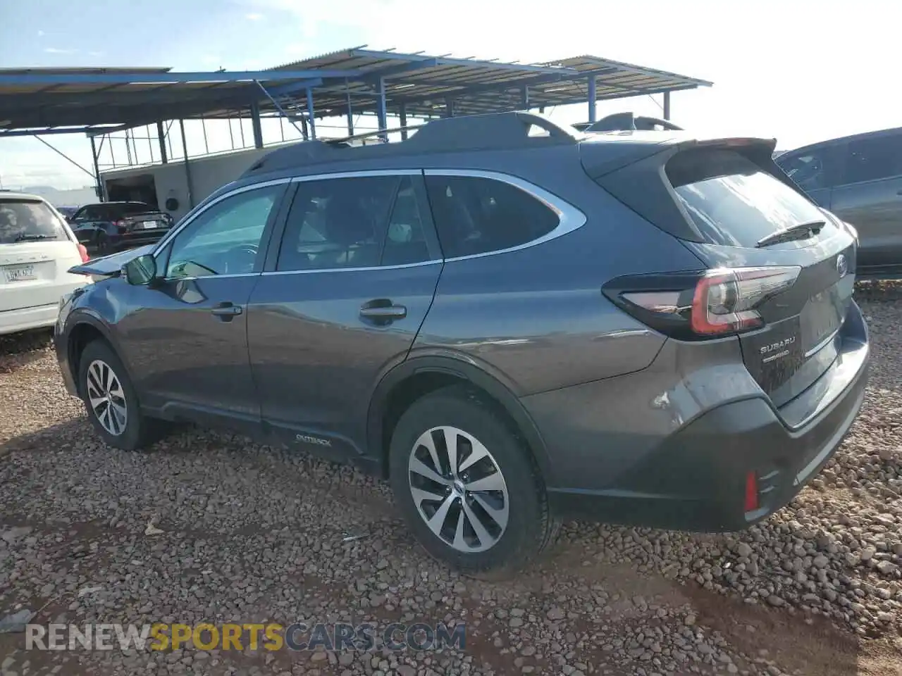2 Photograph of a damaged car 4S4BTACC6N3232423 SUBARU OUTBACK 2022