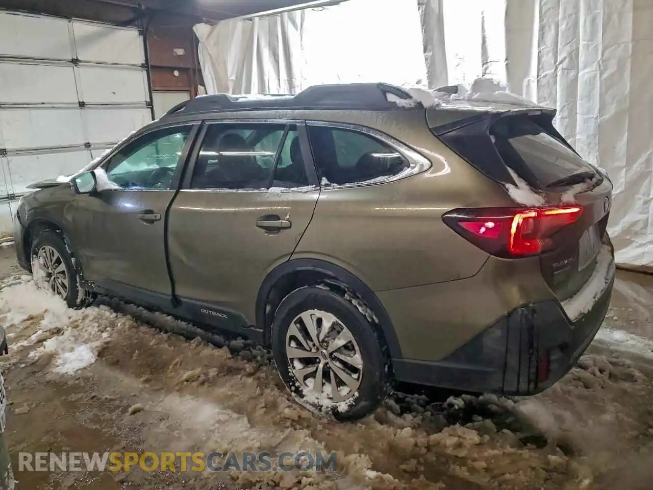 2 Photograph of a damaged car 4S4BTACC7N3104191 SUBARU OUTBACK 2022