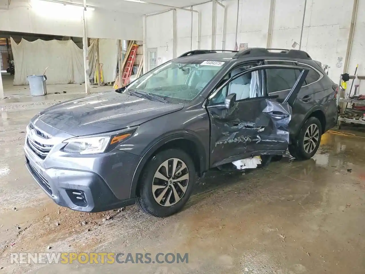 1 Photograph of a damaged car 4S4BTACC9N3128797 SUBARU OUTBACK 2022