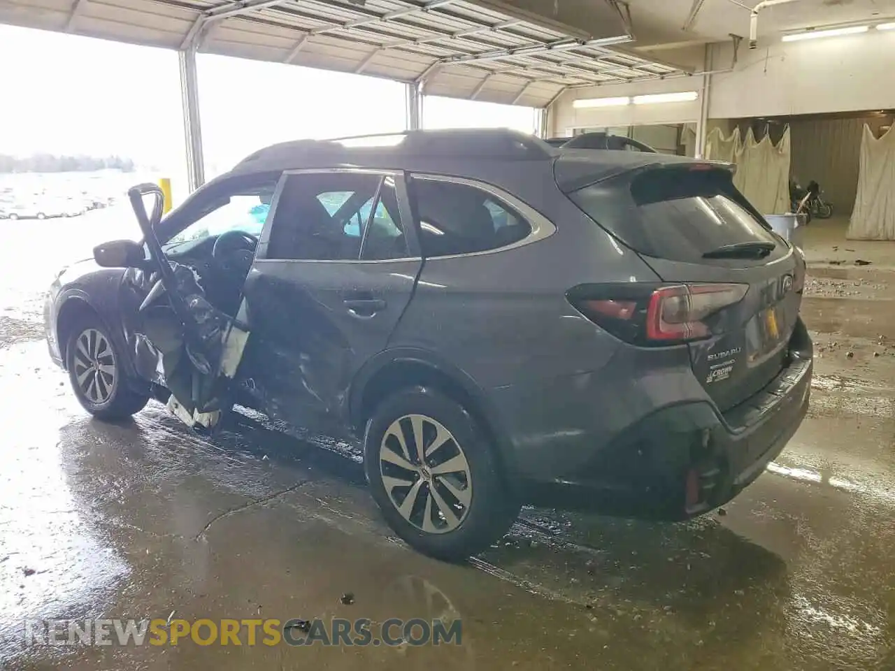2 Photograph of a damaged car 4S4BTACC9N3128797 SUBARU OUTBACK 2022