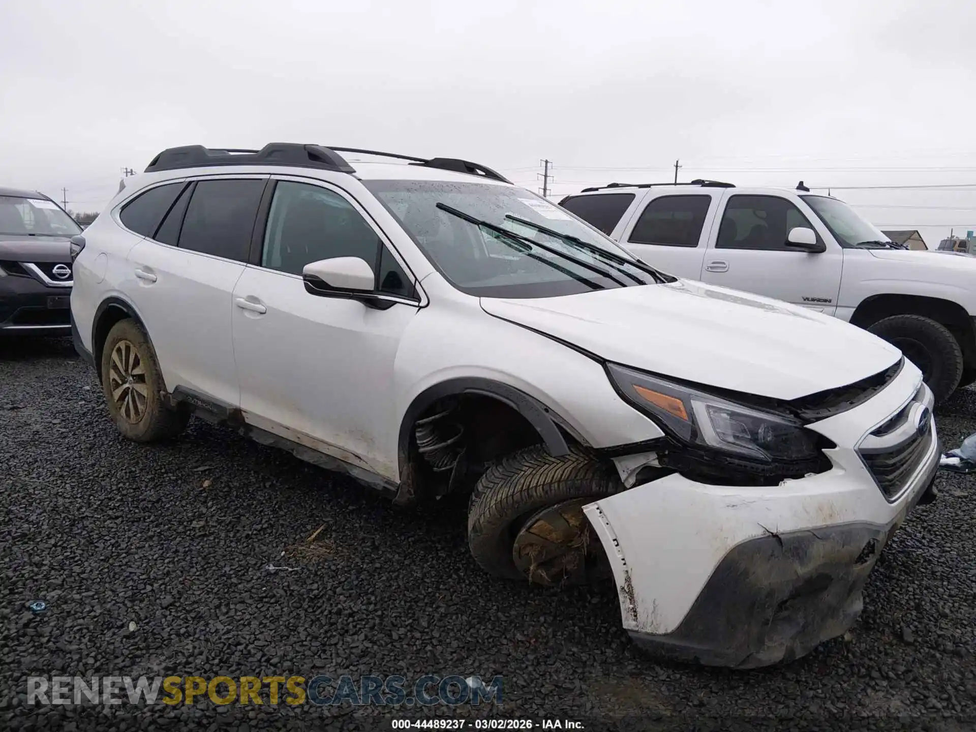 1 Photograph of a damaged car 4S4BTACC9N3161802 SUBARU OUTBACK 2022