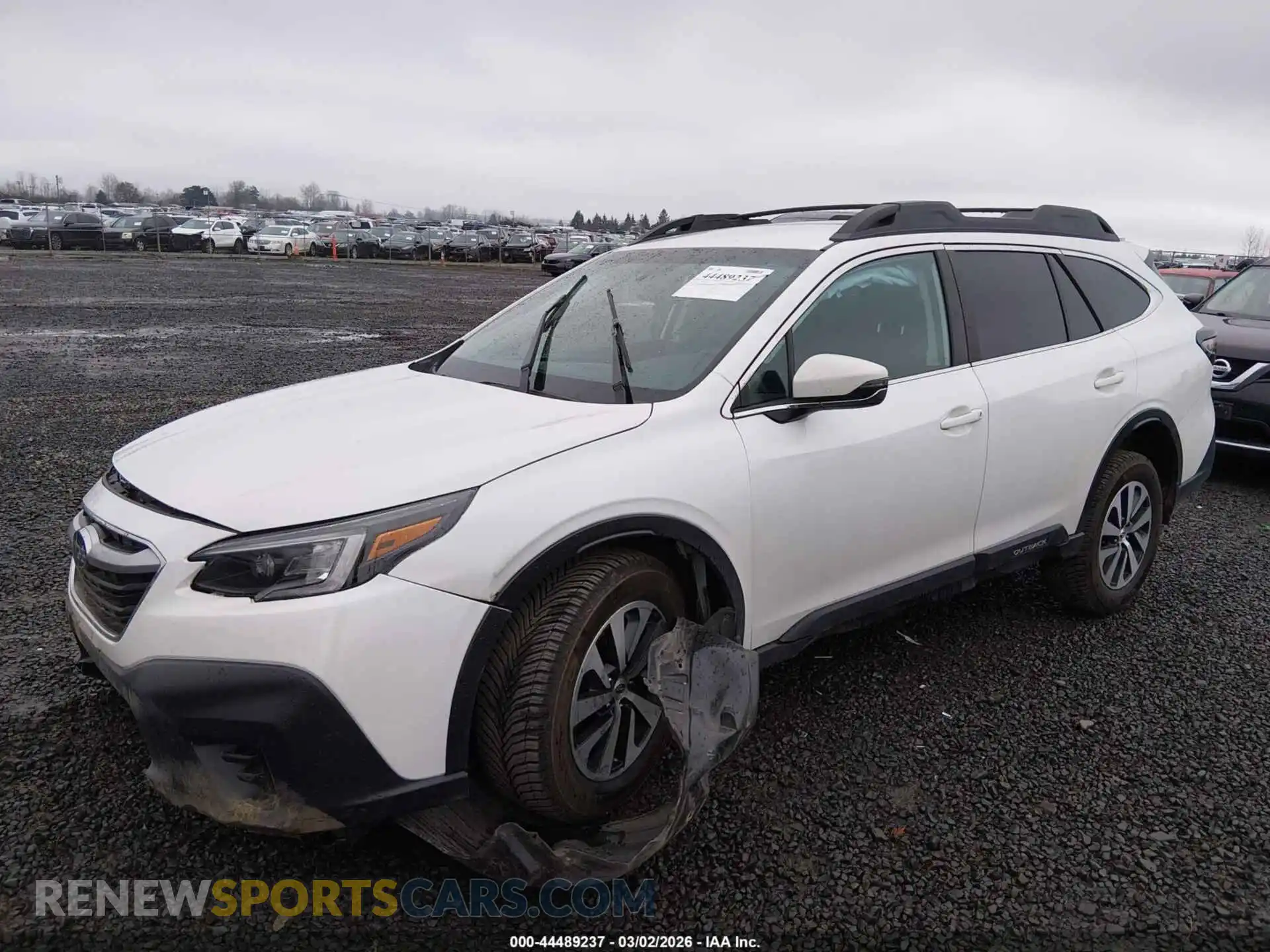 2 Photograph of a damaged car 4S4BTACC9N3161802 SUBARU OUTBACK 2022