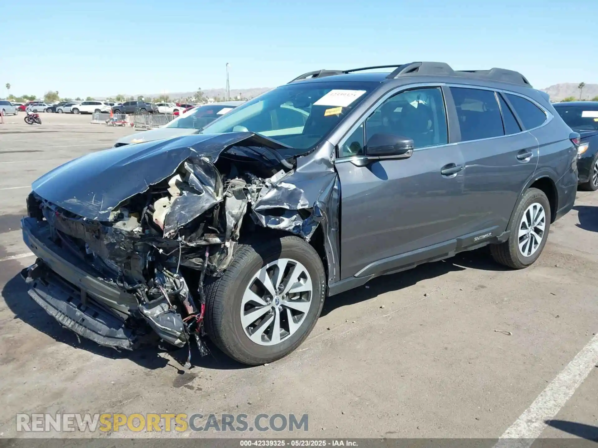 2 Photograph of a damaged car 4S4BTADC0N3110722 SUBARU OUTBACK 2022