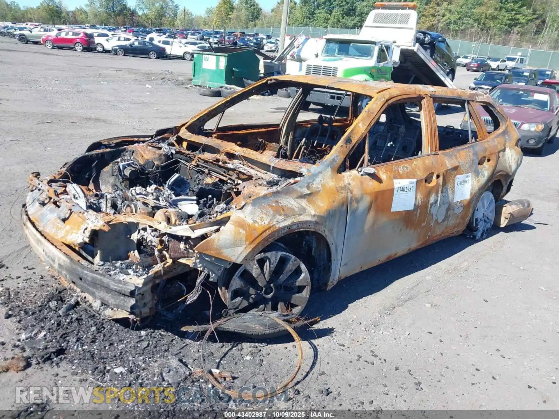 2 Photograph of a damaged car 4S4BTADC1N3196137 SUBARU OUTBACK 2022