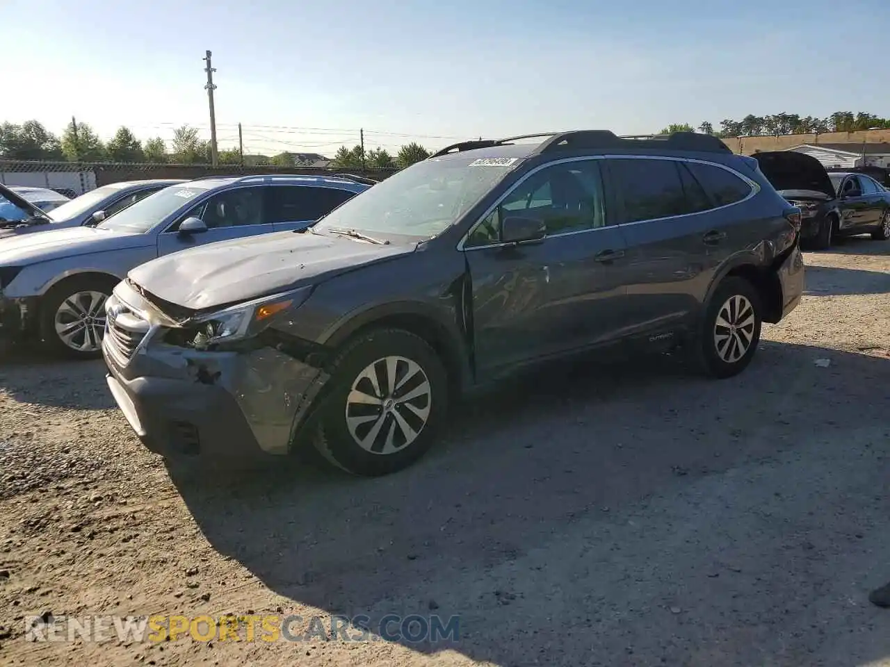 1 Photograph of a damaged car 4S4BTADC1N3232263 SUBARU OUTBACK 2022