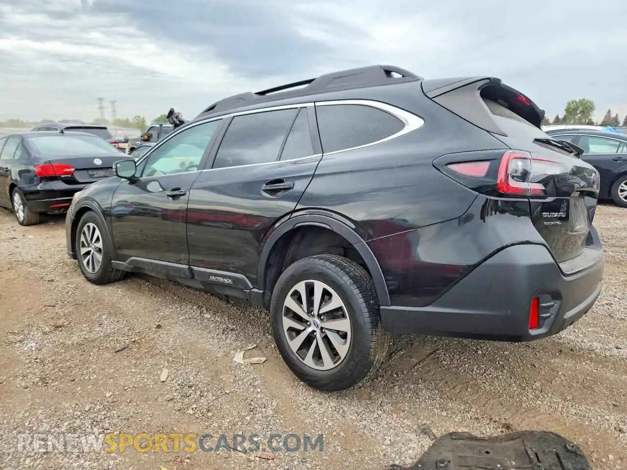 2 Photograph of a damaged car 4S4BTADC1N3257017 SUBARU OUTBACK 2022