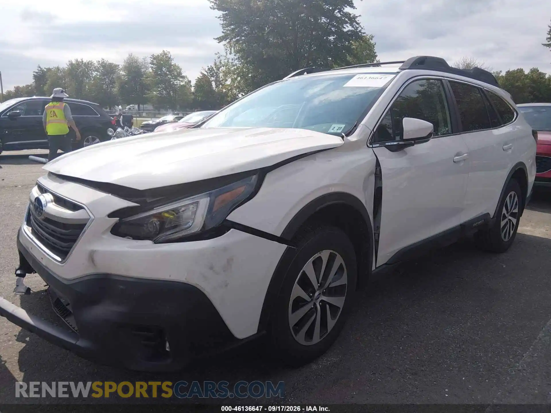 2 Photograph of a damaged car 4S4BTADC2N3191898 SUBARU OUTBACK 2022