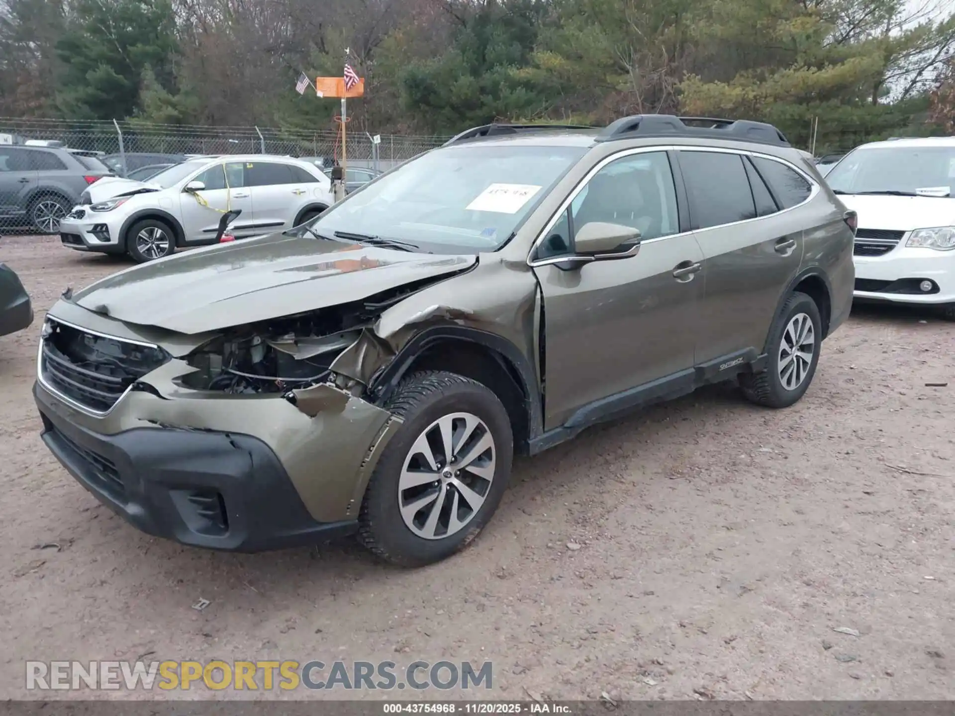 2 Photograph of a damaged car 4S4BTADC2N3242154 SUBARU OUTBACK 2022