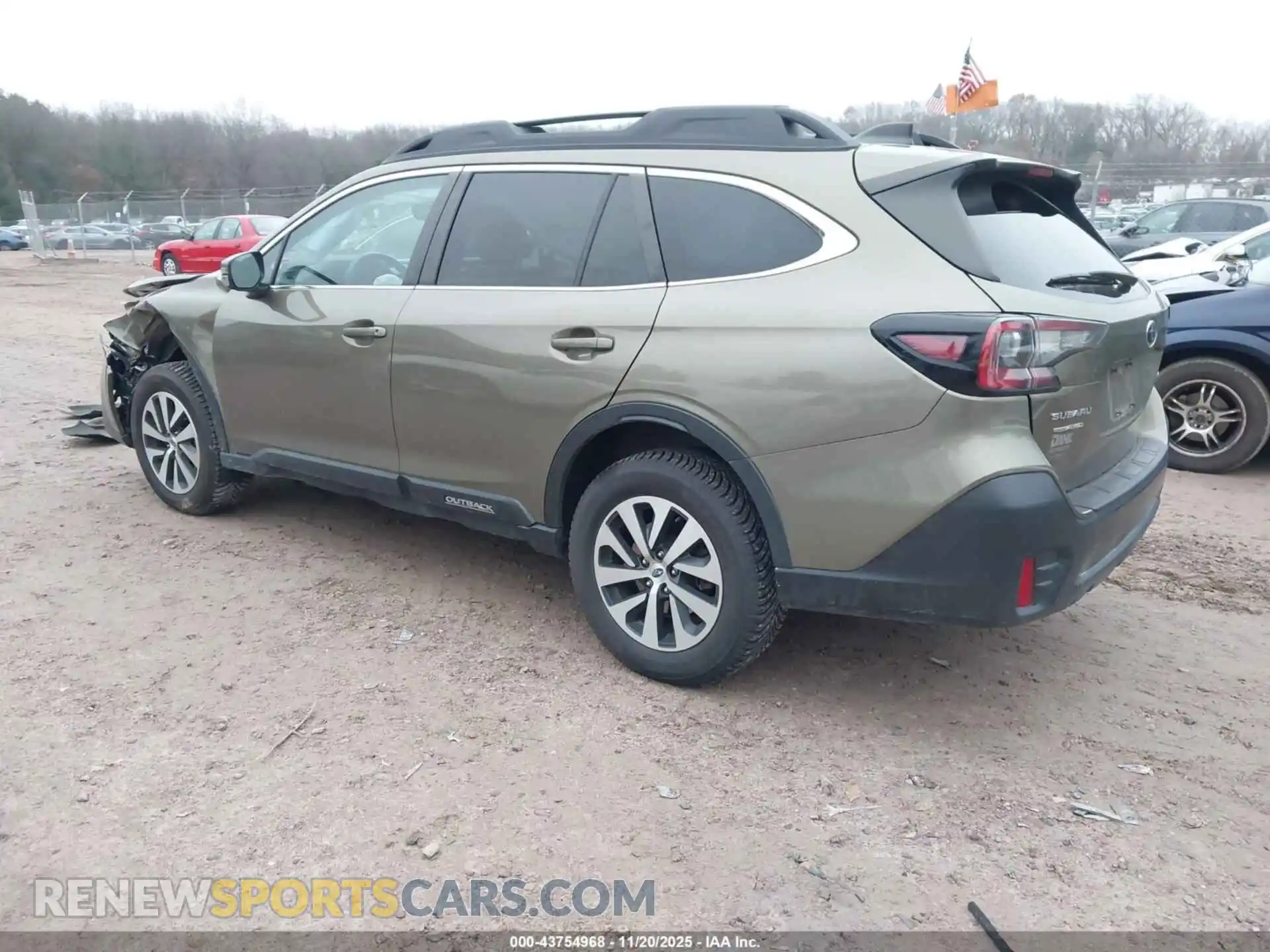 3 Photograph of a damaged car 4S4BTADC2N3242154 SUBARU OUTBACK 2022