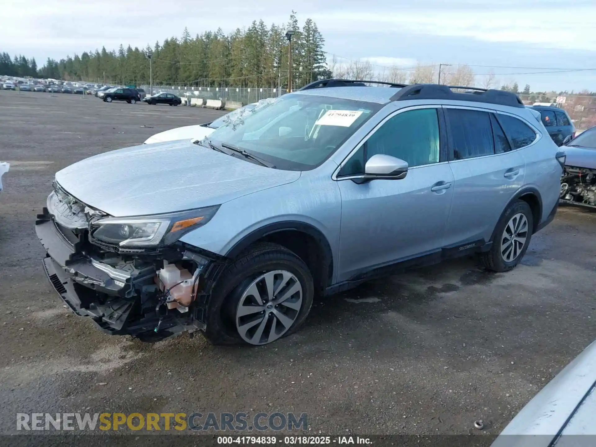 2 Фотография поврежденного автомобиля 4S4BTADC2N3242980 SUBARU OUTBACK 2022