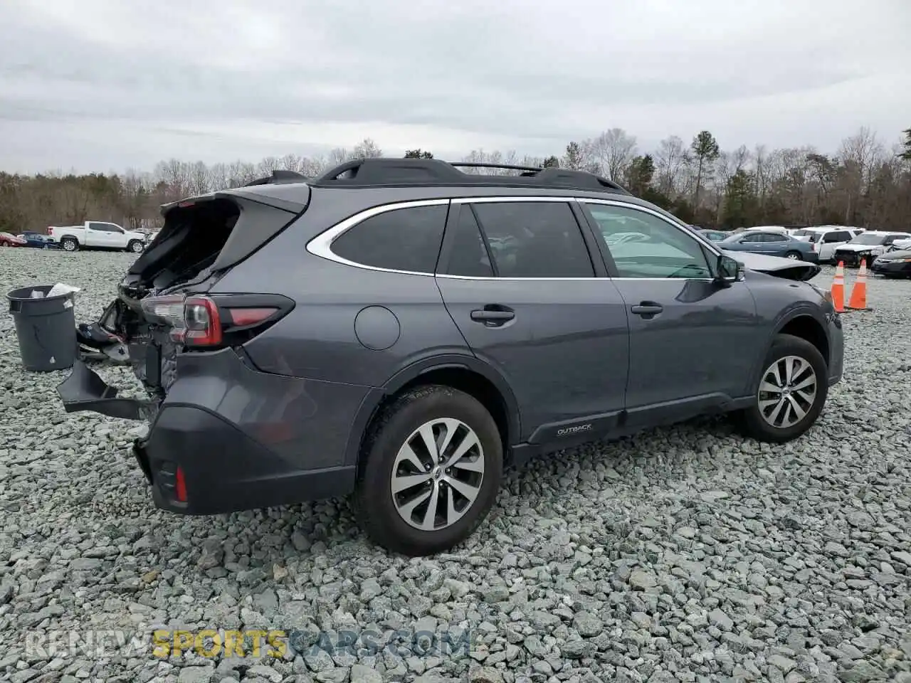 3 Photograph of a damaged car 4S4BTADC3N3112917 SUBARU OUTBACK 2022