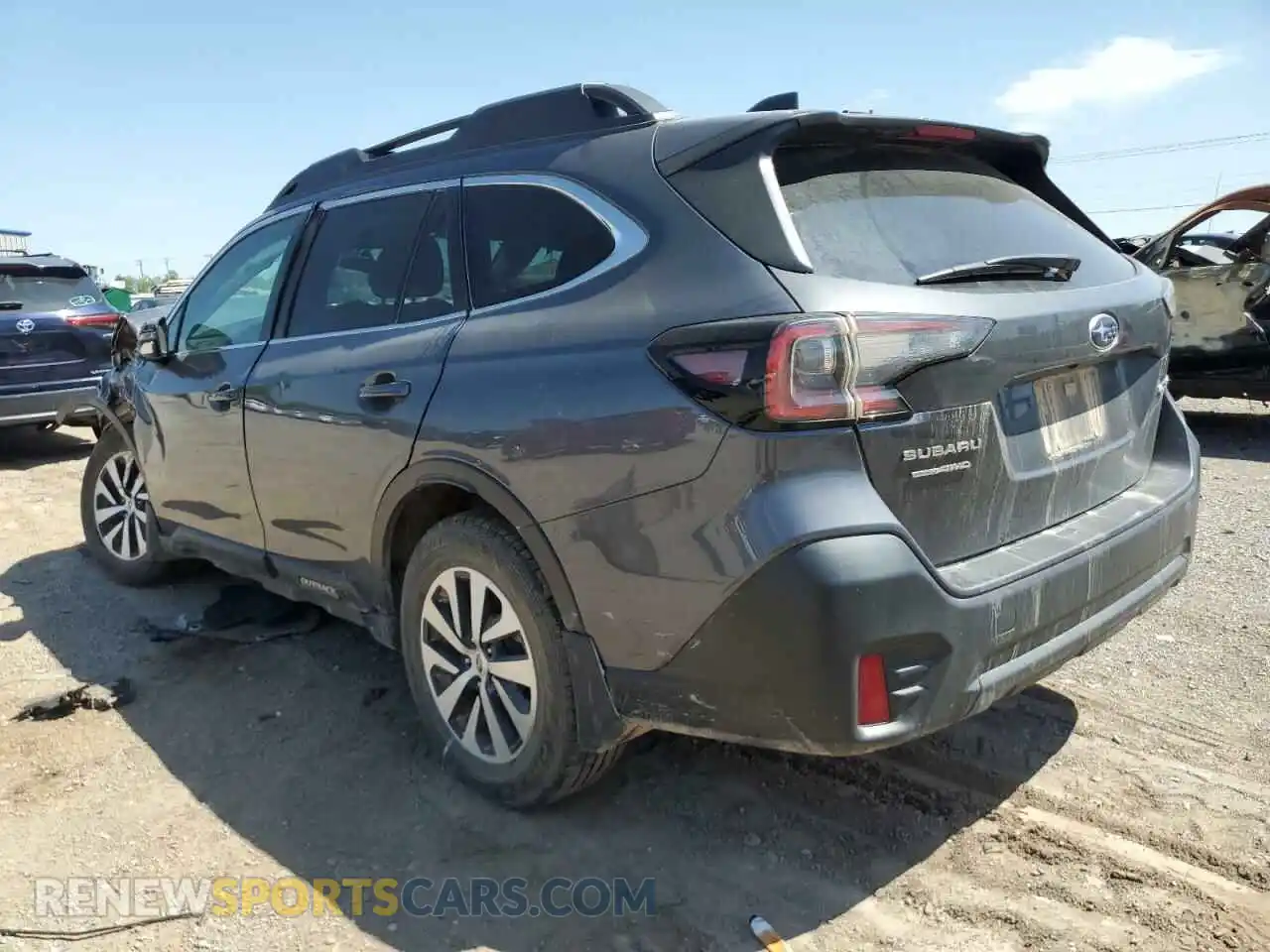2 Photograph of a damaged car 4S4BTADC3N3143567 SUBARU OUTBACK 2022