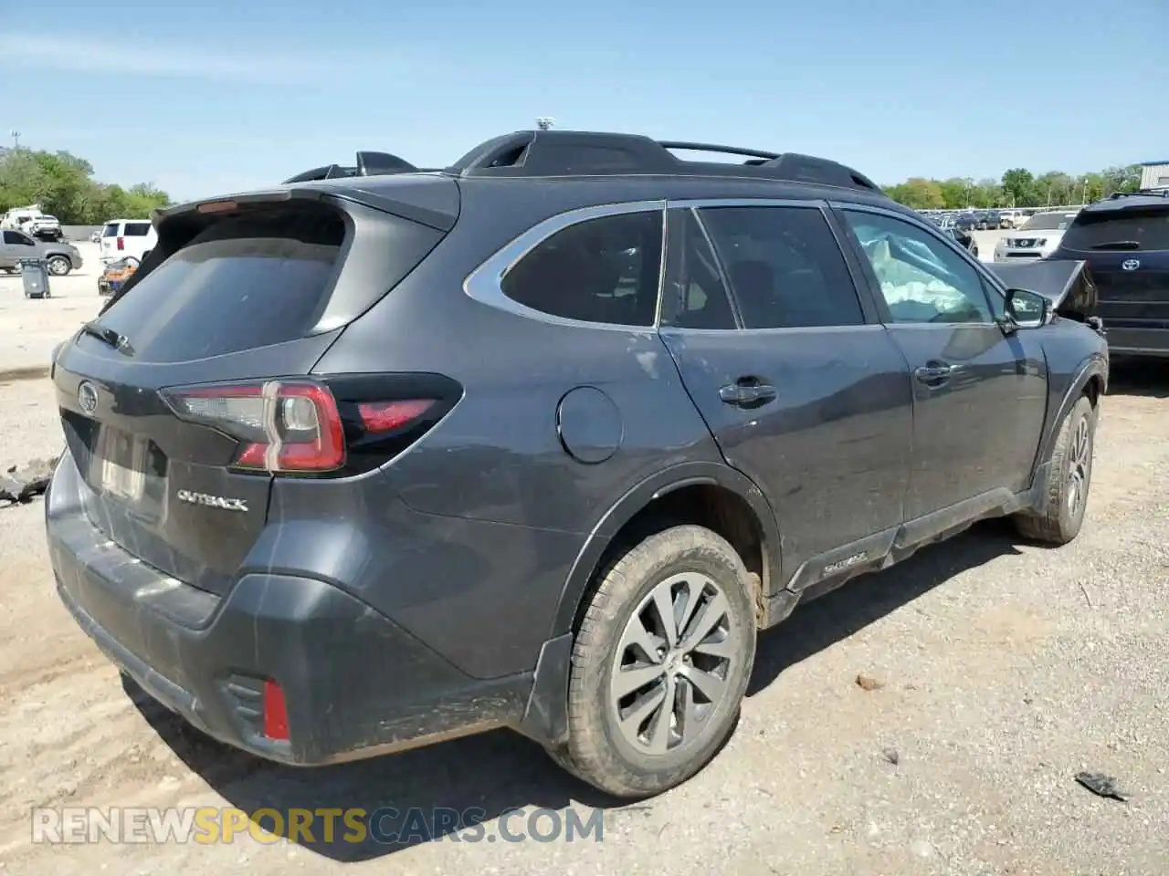 3 Photograph of a damaged car 4S4BTADC3N3143567 SUBARU OUTBACK 2022