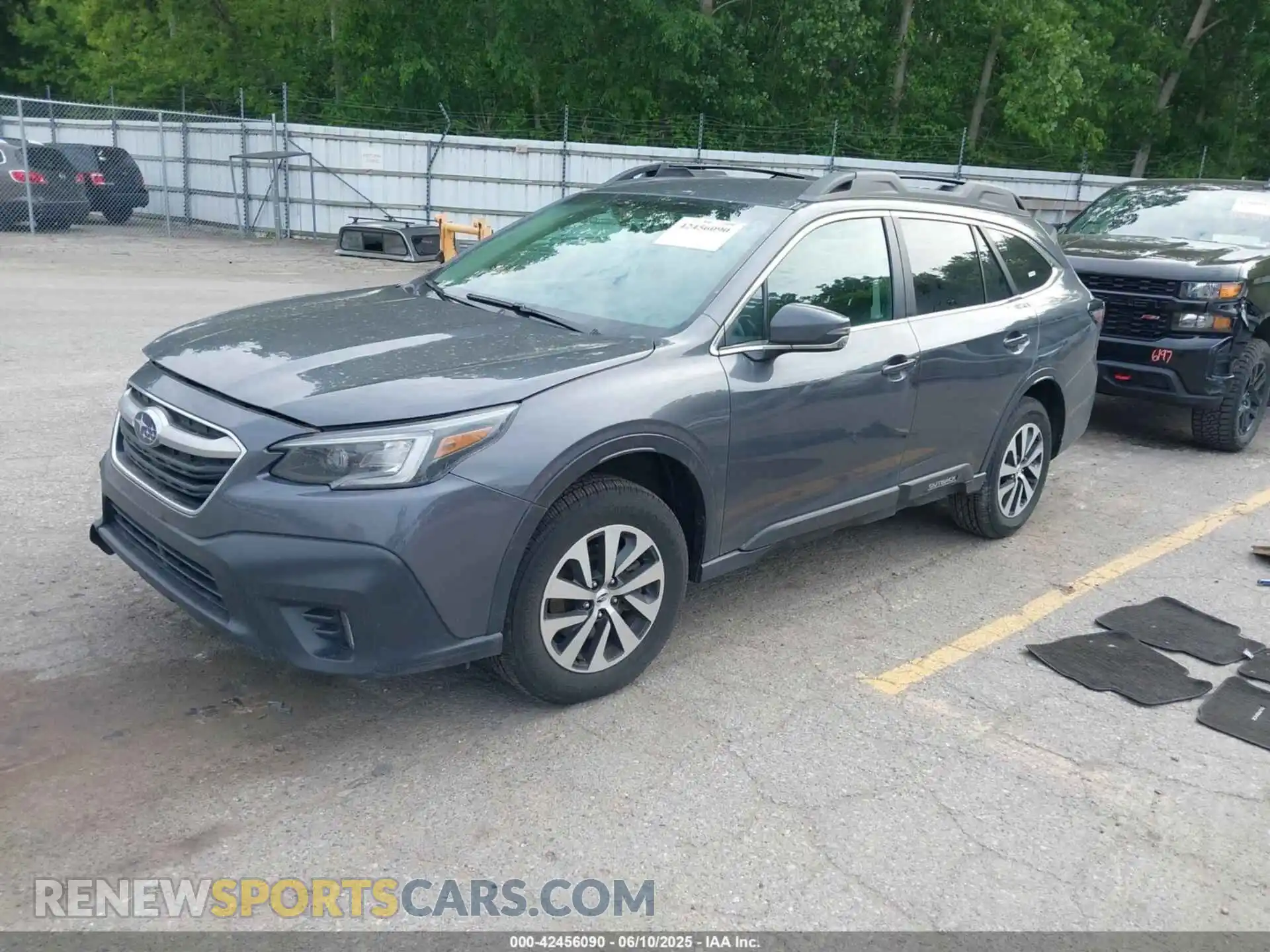 2 Photograph of a damaged car 4S4BTADC3N3159333 SUBARU OUTBACK 2022