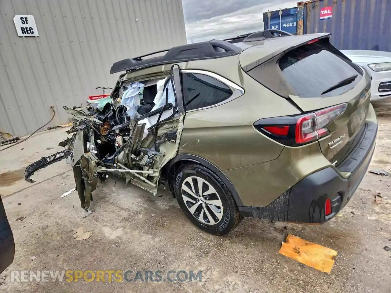 2 Photograph of a damaged car 4S4BTADC3N3223127 SUBARU OUTBACK 2022
