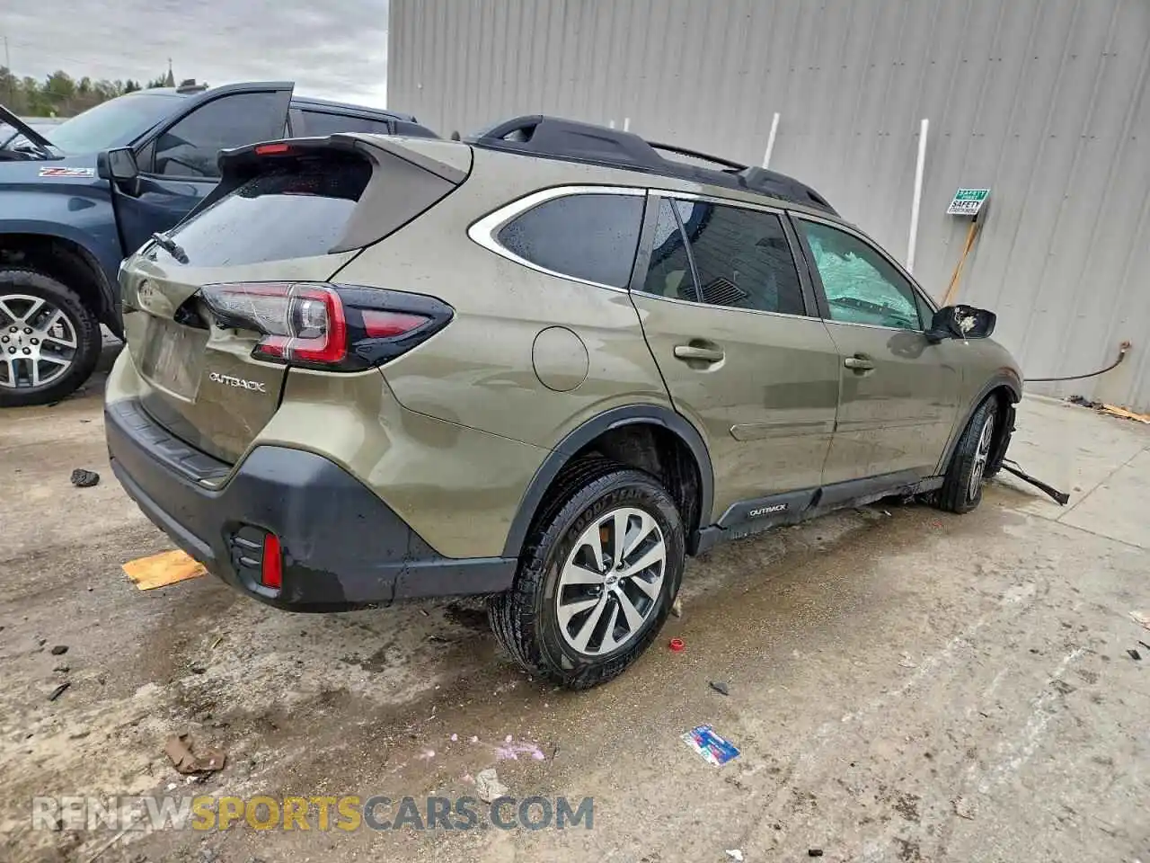 3 Photograph of a damaged car 4S4BTADC3N3223127 SUBARU OUTBACK 2022
