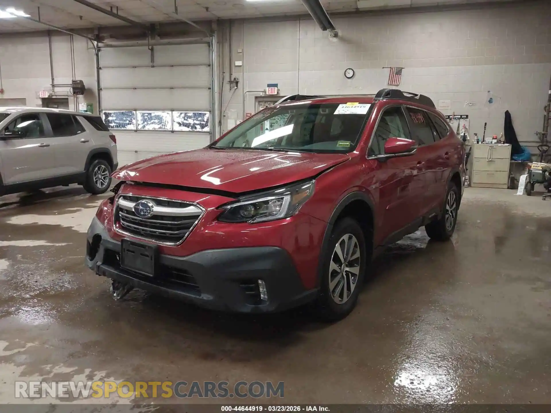2 Photograph of a damaged car 4S4BTADC3N3224200 SUBARU OUTBACK 2022