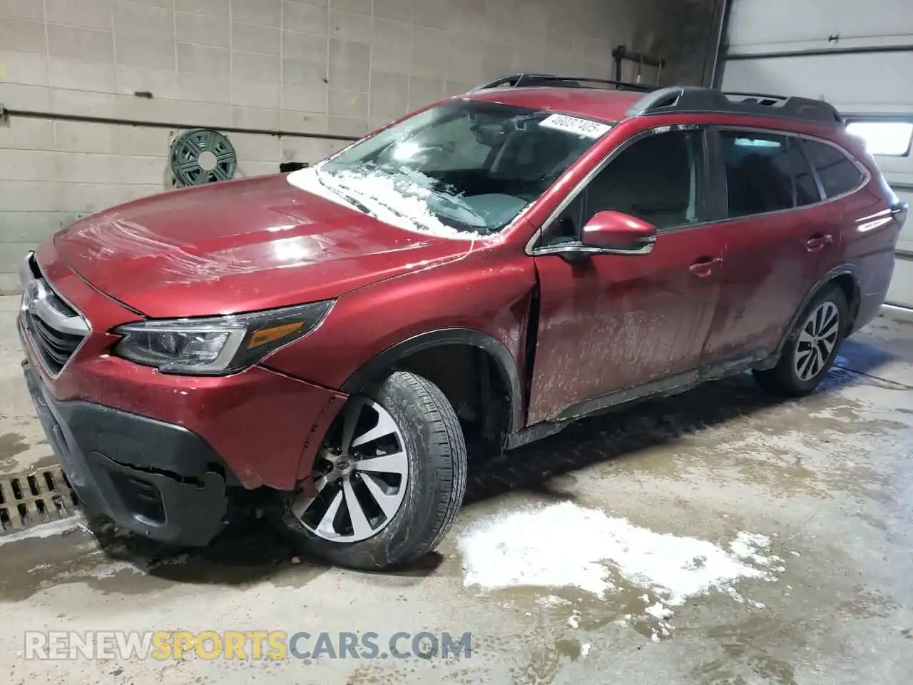 1 Photograph of a damaged car 4S4BTADC3N3248044 SUBARU OUTBACK 2022