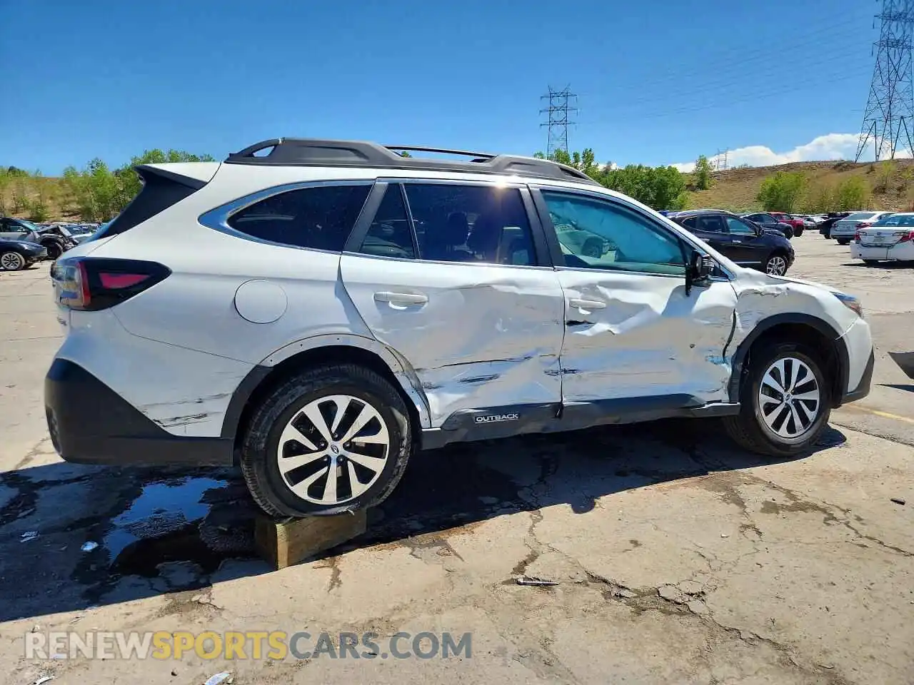 3 Photograph of a damaged car 4S4BTADC4N3102929 SUBARU OUTBACK 2022