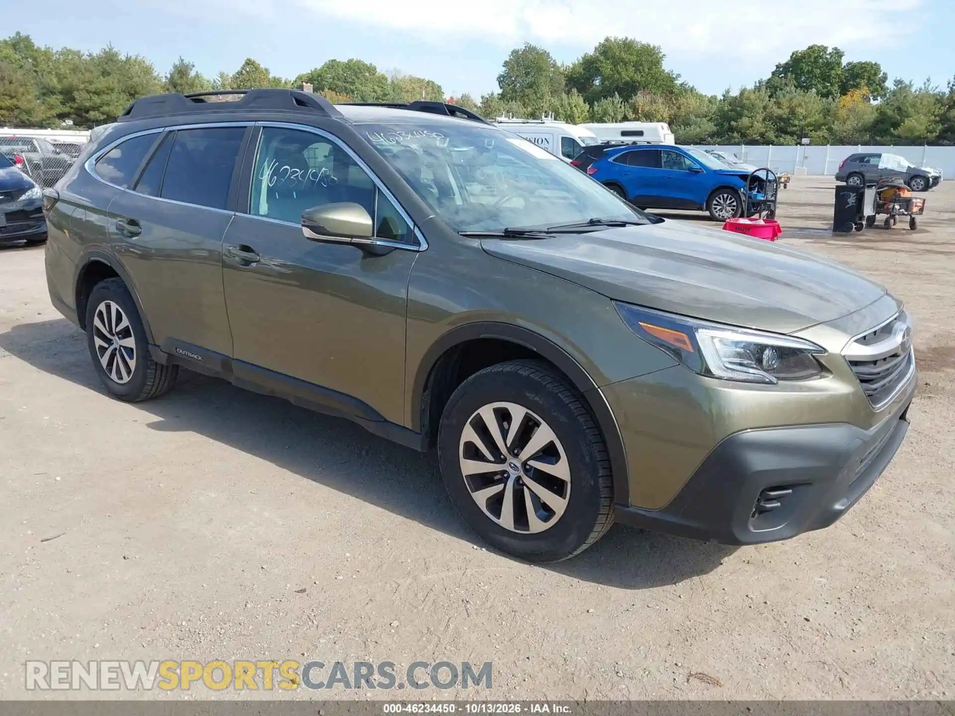 1 Photograph of a damaged car 4S4BTADC4N3109475 SUBARU OUTBACK 2022