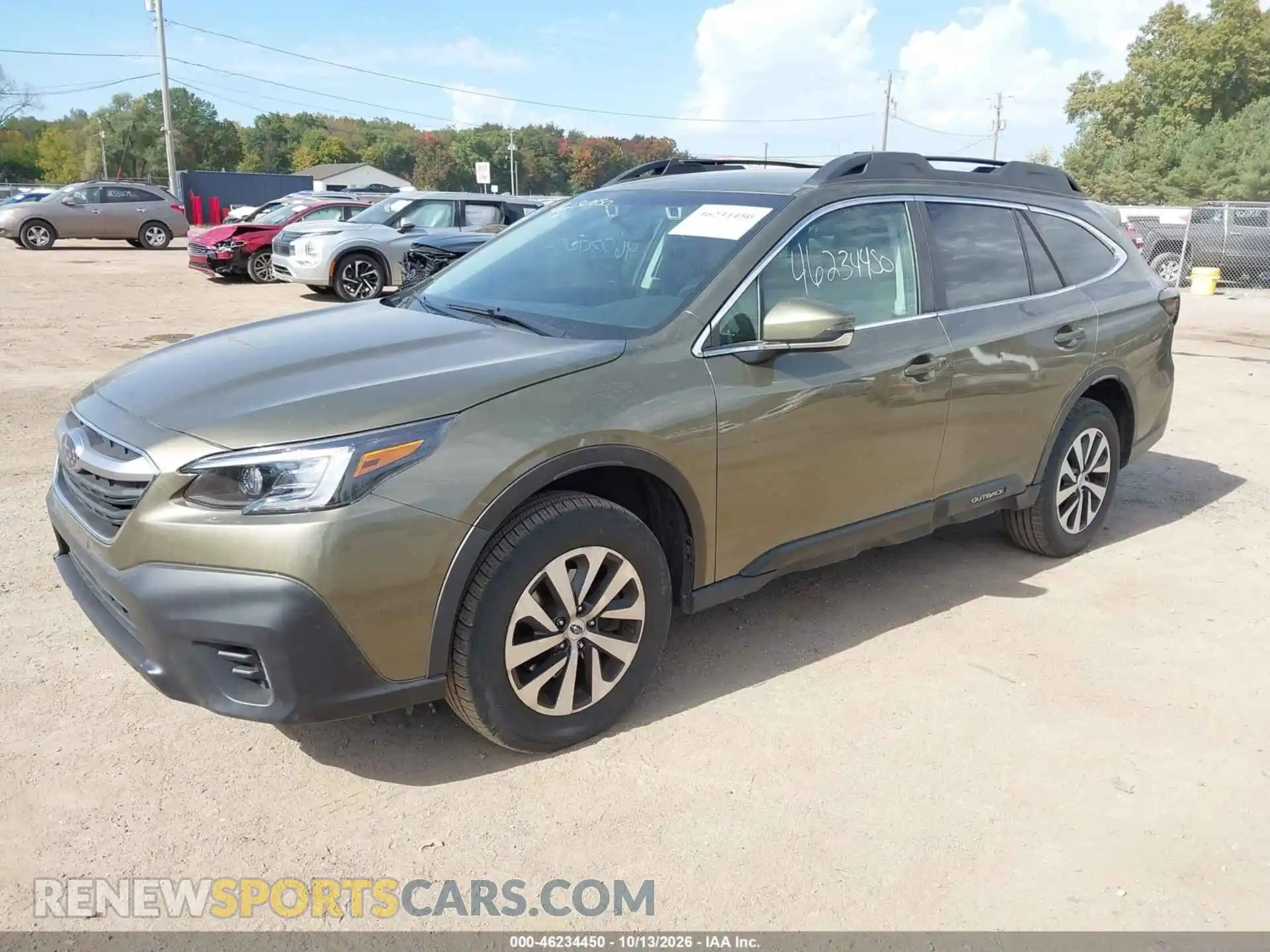2 Photograph of a damaged car 4S4BTADC4N3109475 SUBARU OUTBACK 2022