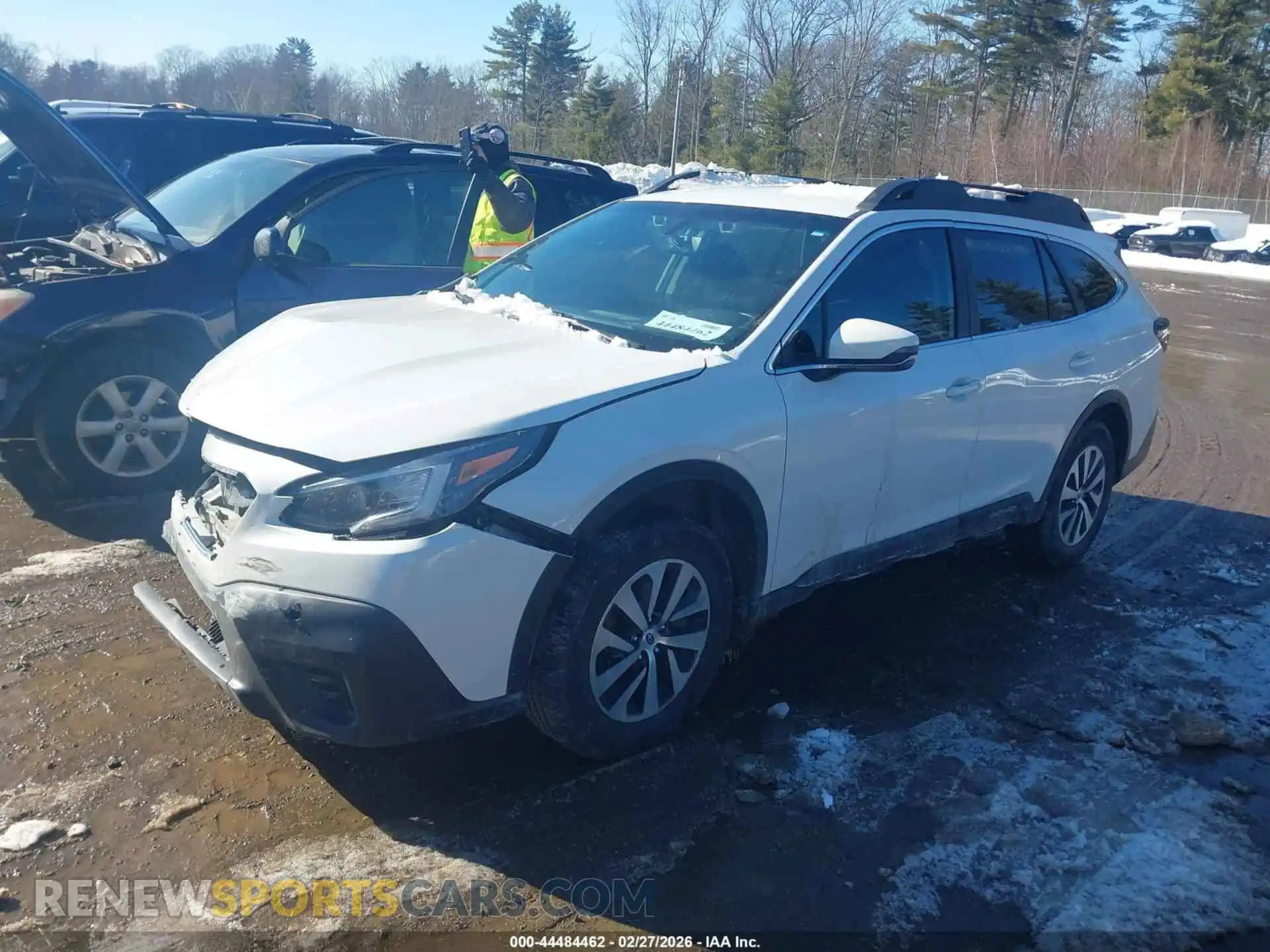 2 Photograph of a damaged car 4S4BTADC4N3114126 SUBARU OUTBACK 2022