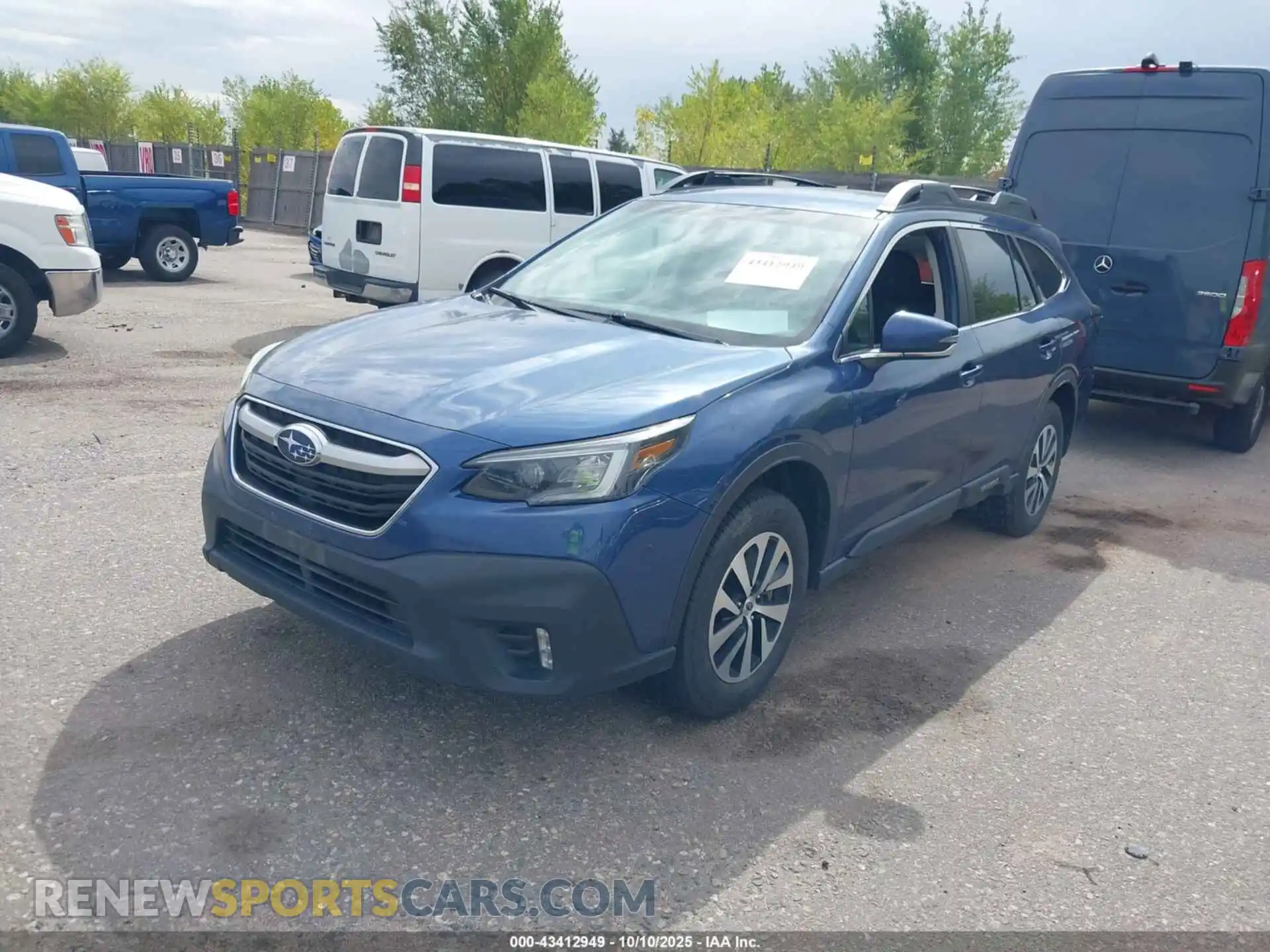 2 Photograph of a damaged car 4S4BTADC4N3139656 SUBARU OUTBACK 2022