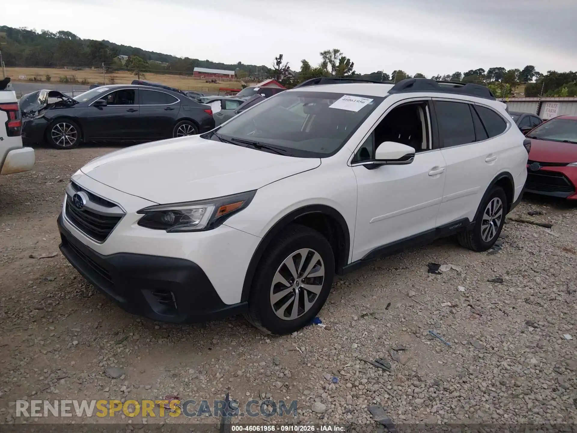 2 fotografías del automóvil dañado 4S4BTADC4N3141004 SUBARU OUTBACK 2022
