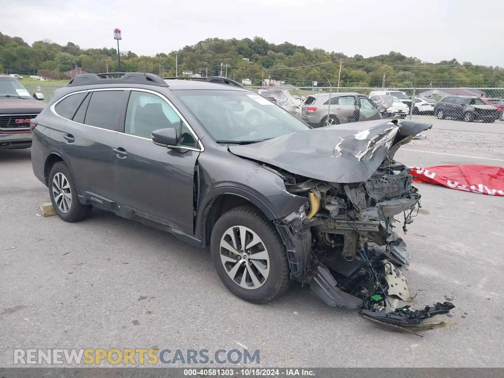 1 Photograph of a damaged car 4S4BTADC4N3174231 SUBARU OUTBACK 2022